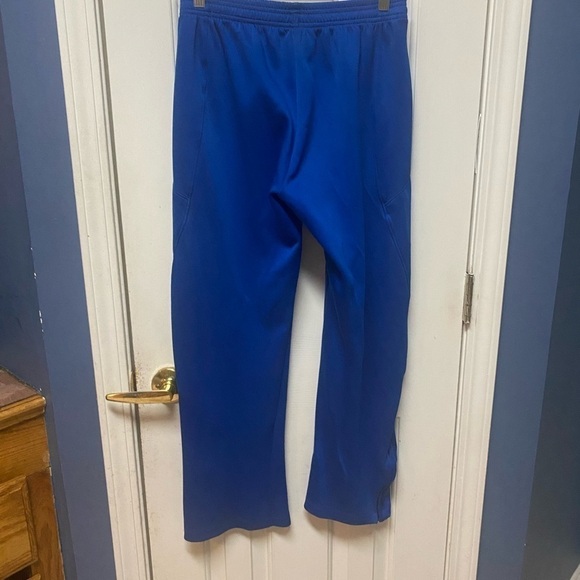 Adidas team performance men athletic pants Bottom Zip Elastic Waist Zip Pocket S - Picture 7 of 12